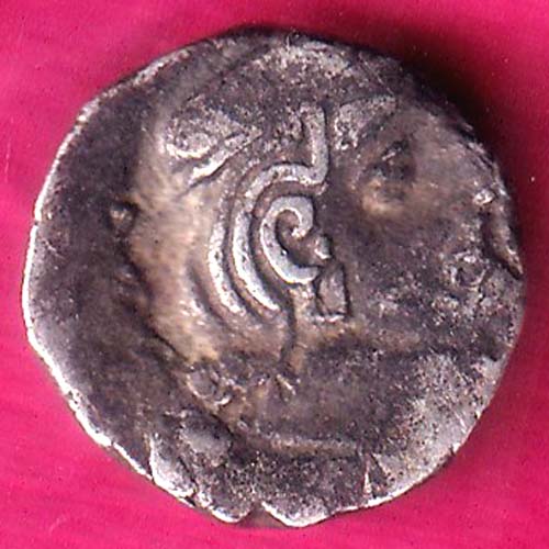 ANCIENT INDIA KSHATRAP DYNASTY KINGS PORTRAIT RARE SILVER COIN :- OO1540