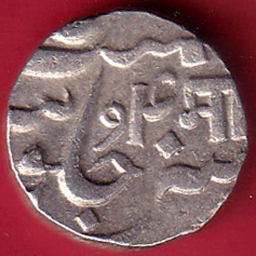 baroda state manaji one rupee silver coin– oo5619