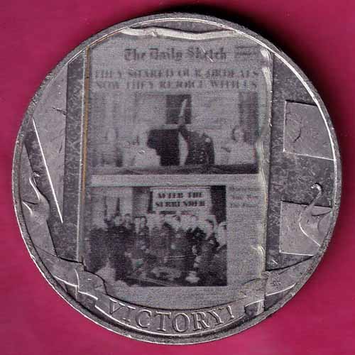 ELIZABETH II D.G. A REGINA. GIBRALTAR 2020 one crown–VA177