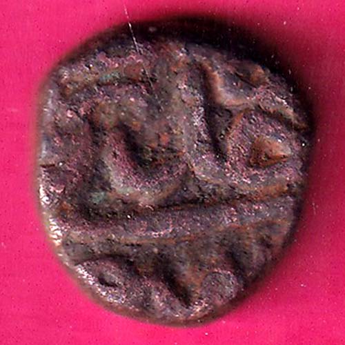 Ahmednagar sultanate nizam shahi falus copper coin –@HUB4150