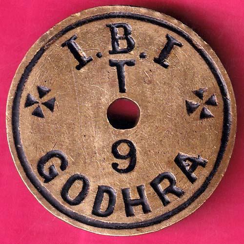 BANK TOKEN :- I.B.I - GODHRA - T9:- OO206