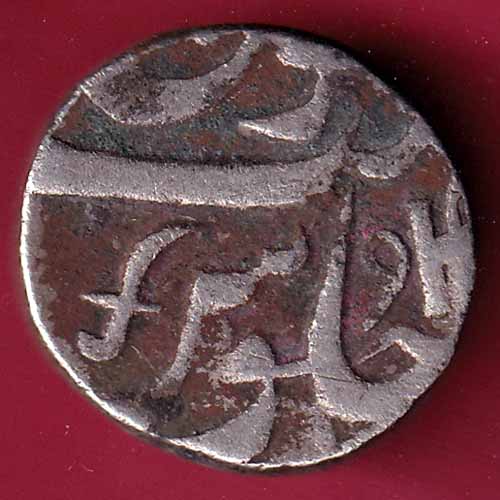 Baroda State Manaji rao Gayakwad sword mark one rupee – S2016