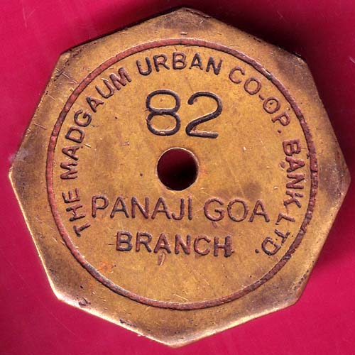 TOKEN: THE MADGAUM URBAN CO-OP BANK LTD. PANAJI GOA BRANCH–@HUB2822