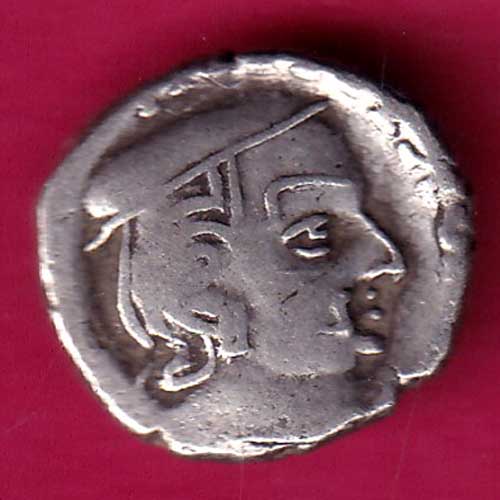Ancient India Kshtrap Dynasty Kings Portrait Silver Coin–@HUB1927