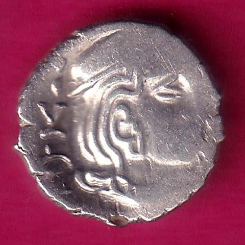 ANCIENT INDIA KSHATRAP DYNASTY KINGS PORTRAIT RARE SILVER COIN:- OO1677