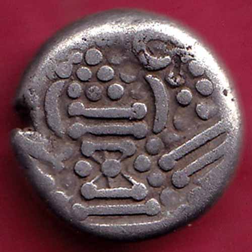 ANCIENT INDIA GADHAYA DYNASTY KING PORTRAIT COIN  :- S2198