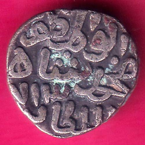 DELHI SULTAN Ala al-Din Muhammad Shah billon 6 GANI RARE COIN :- OO1294