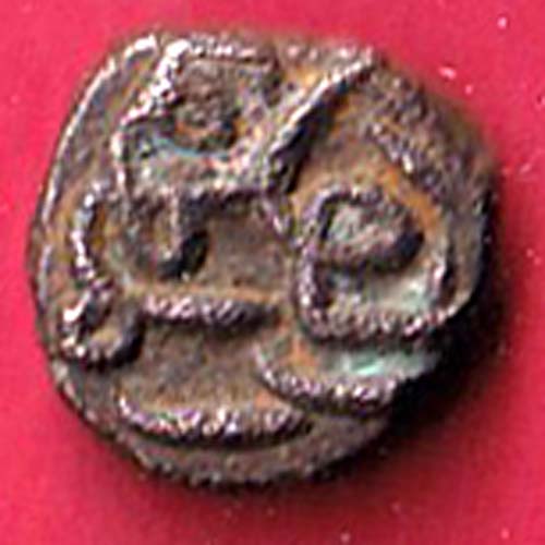 Sultanate of Delhi Muhammad bin Tughluq 1 Paika south indian issue rare coin–OO5874