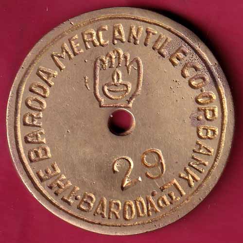 Bank Token:- The Baroda Mercantile Co-Op. Bnk Ltd. Baroda [29] – S946