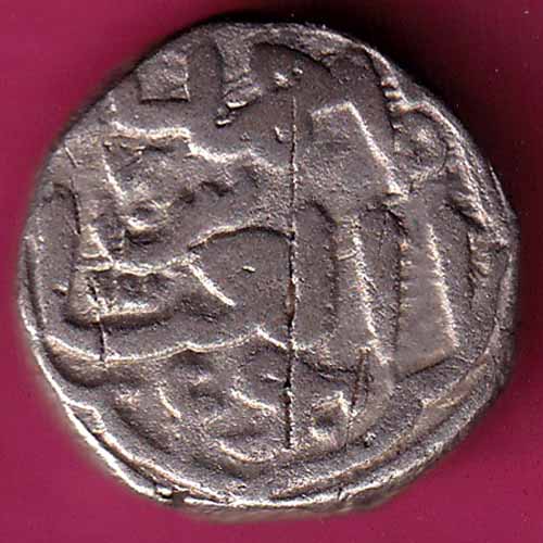DELHI SULTAN MOHD.BIN TUGHLOUQUE ONE TANKA W– 8.92 gm COIN  – S931