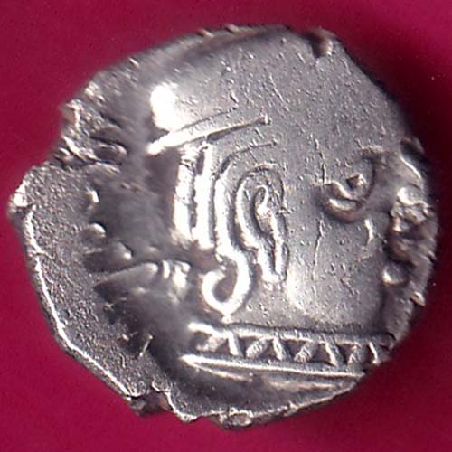 ANCIENT INDIA KSHATRAP DYNASTY KINGS PORTRAIT RARE SILVER COIN :- OO889