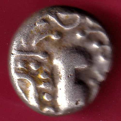 ANCIENT INDIA GADHAYA DYNASTY KING PORTRAIT COIN  :- @HUB1412