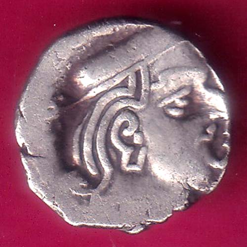 ANCIENT INDIA KSHATRAP DYNASTY KINGS PORTRAIT RARE SILVER COIN :- OO1633