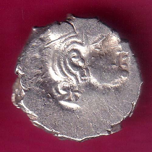 ANCIENT INDIA KSHATRAP DYNASTY KINGS PORTRAIT RARE SILVER COIN -VA787