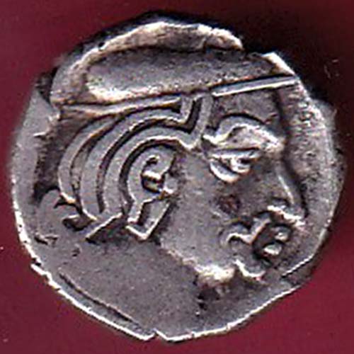 ANCIENT INDIA KSHATRAP DYNASTY KINGS PORTRAIT RARE SILVER COIN  –SA1068