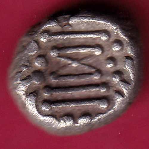 ANCIENT INDIA GADHAYA DYNASTY KING PORTRAIT COIN - S1421