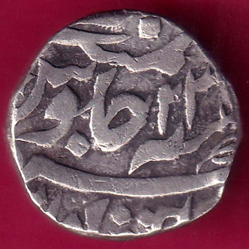 Chatrapur State RY 24 Shah Alam II One Rupee silver coin :- OO2115