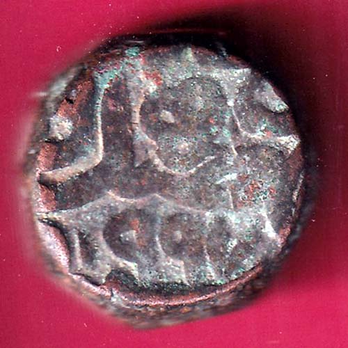 MUGHALS MO. AKBAR FATEHPUR MINT ONE DAM RARE COIN :- OO2037