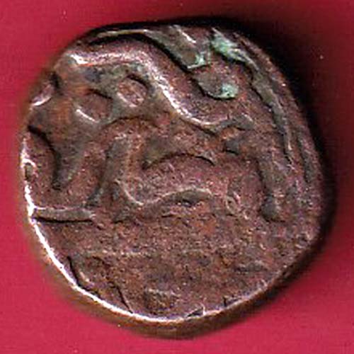 Ahmednagar sultanate nizam shahi falus copper coin:- oo2169