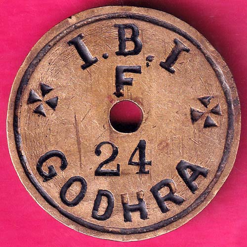 BANK TOKEN :- I.B.I - GODHRA :- OO267