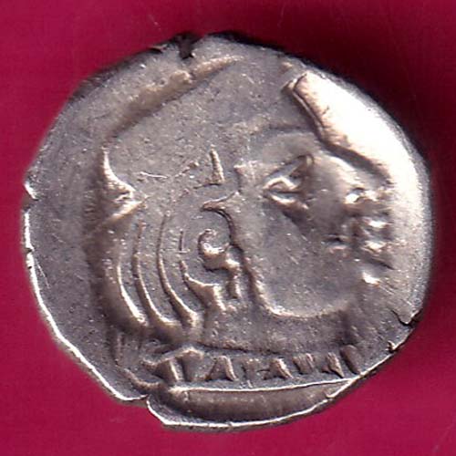 ANCIENT INDIA KSHATRAP DYNASTY KINGS PORTRAIT RARE SILVER COIN :-@hub4676