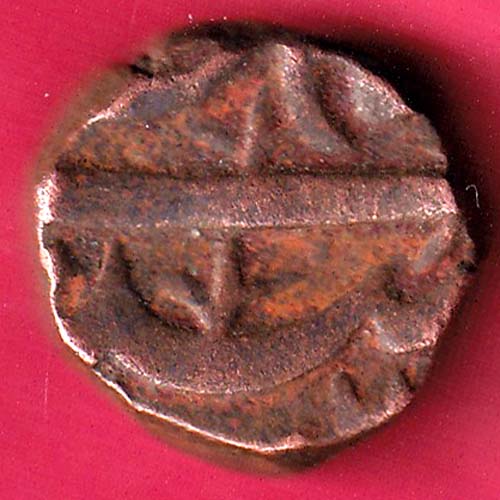 Ahmednagar sultanate nizam shahi falus copper coin–@HUB2133