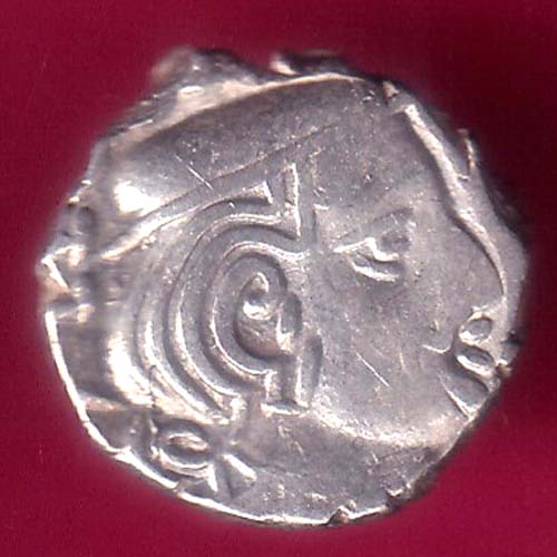 ANCIENT INDIA KSHATRAP DYNASTY KINGS PORTRAIT RARE SILVER COIN–@HUB3360