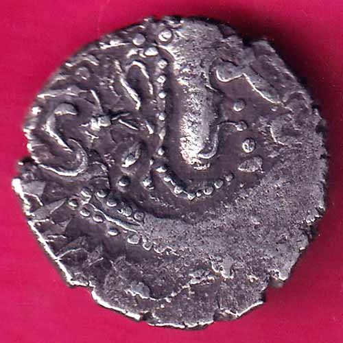 ANCIENT INDIA INDO SASSANAIN SRI HA SERIES RAJSTHAN RARE SILVER COIN-OO687
