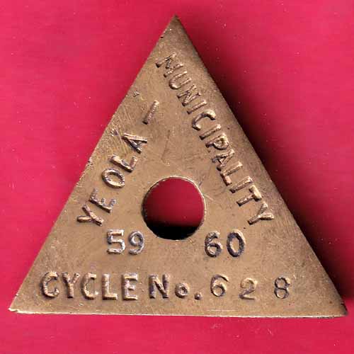 YEOLA MUNICIPALITY – CYCLE (59-60) NO.628 - S1608