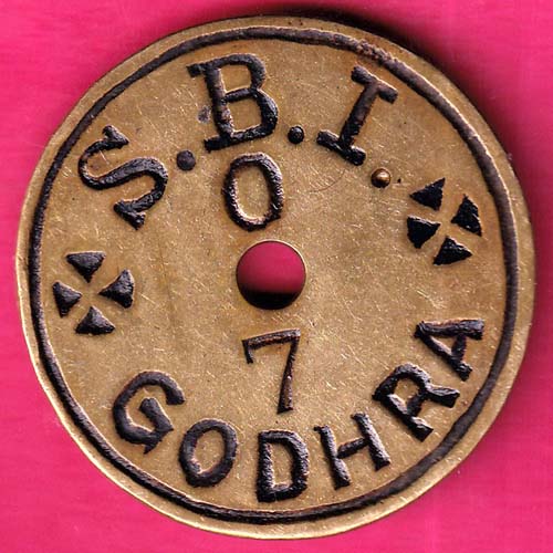 TOKEN : STATE BANK OF INDIA GODHRA –@HUB1942