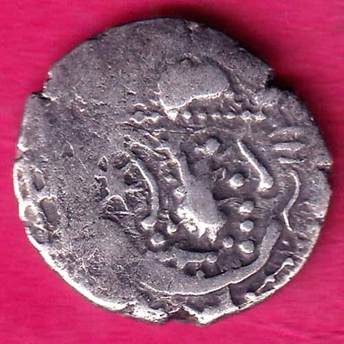 ANCIENT INDIA INDO SASSANIAN SRI HA SERIES RAJASTHAN RARE SILVER COIN :- OO546