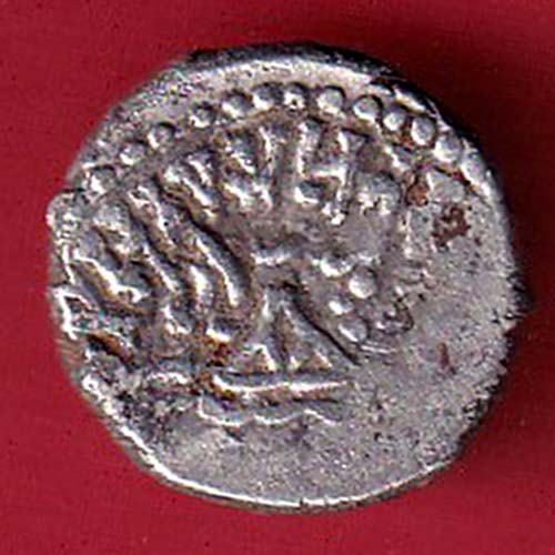 ANCIENT INDIA KSHATRAP DYNASTY KINGS PORTRAIT SILVER COIN :- OO2980