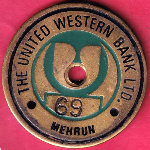 BANK TOKEN: THE UNITED WESTERN BANK LTD. MEHRUN 69–@HUB2130