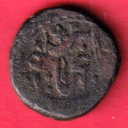BHOPAL STATE HALF ANNA COPPER COIN - OO5651