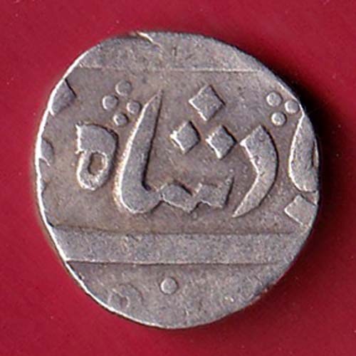 baroda state manaji one rupee silver coin- OO5732