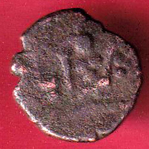 baroda state Weight – 3.27 gm half paisa copper coin–@HUB4509