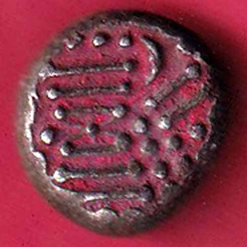 ANCIENT INDIA GADHAYA DYNASTY KING PORTRAIT COIN :- S2817