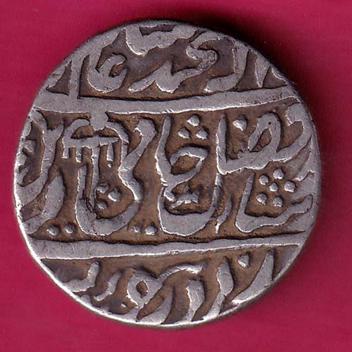 Rohilakhand , RY25 Qasba panipat,Ino shahalam-ii SWASTIKA & UMBRELLA rupee:- OO203