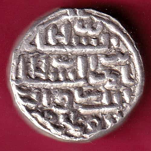 BENGAL SULTAN NUSRATSHAH ONE TANKA SILVER COIN–@HUB2349
