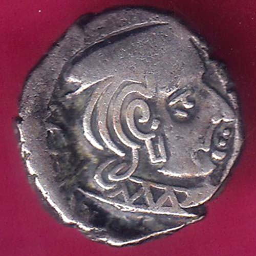 ANCIENT INDIA KSHATRAP DYNASTY KINGS PORTRAIT RARE SILVER COIN:- OO1827