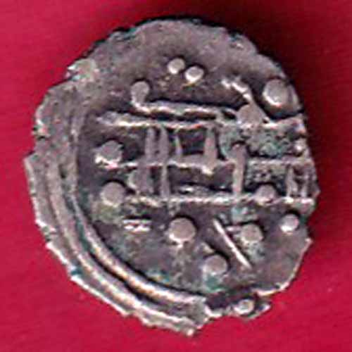 AMIR OF MULTAN DAMMA RARE SMALL SILVER COIN -VA360