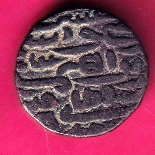 Jaunpur Sultanate MAHMUD half tanka Coin Weight  –@HUB3478
