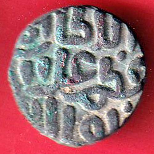 DELHI SULTAN TUGHLOUQUE SHAH 4 GANI COIN–OO5803