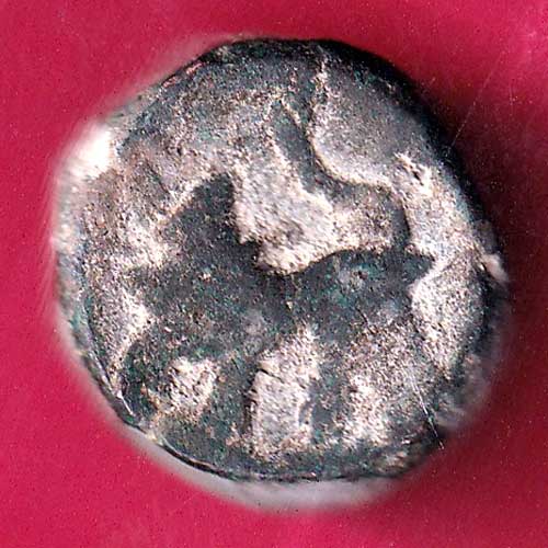 HYDERABAD STATE FED. ELICHPUR LEFT SIDE LION FACE ONE-GB94