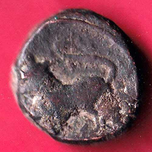 HYDERABAD STATE FED. ELICHPUR LEFT SIDE LION FACE ONE –@HUB1722