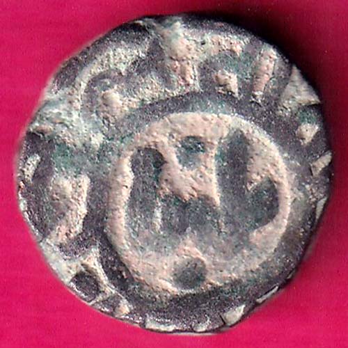 Delhi Sultan Ghiyas-Ud-Din Balban Shah 2 gani rare copper coin :- OO773