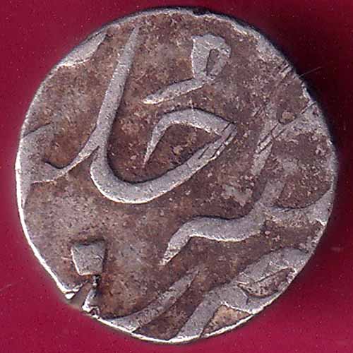 BROACH STATE HALF RUPEE SILVER COIN–@HUB5935