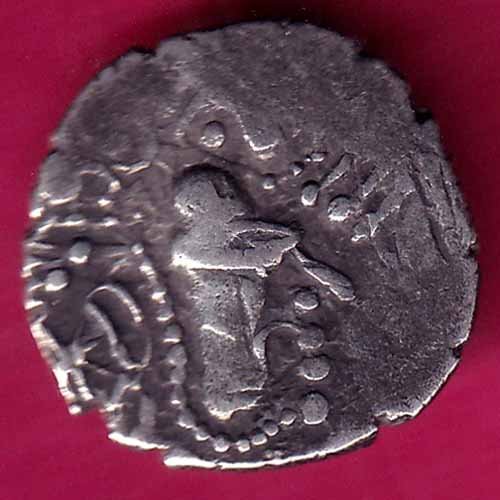 ANCIENT INDIA INDO SASSANIAN SRI HA SERIES RAJASTHAN RARE SILVER COIN –@HUB2457