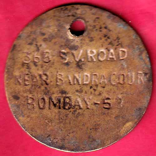 368, S.V.Road Near Bandracourt Bombay - 5– S2899
