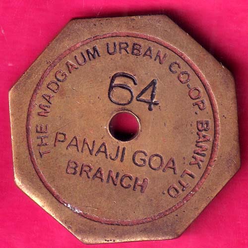 BANK TOKEN – THE MADGAUM URBAN CO-OP. BANK LTD.PANAJI GOA BRANCH@hub5080